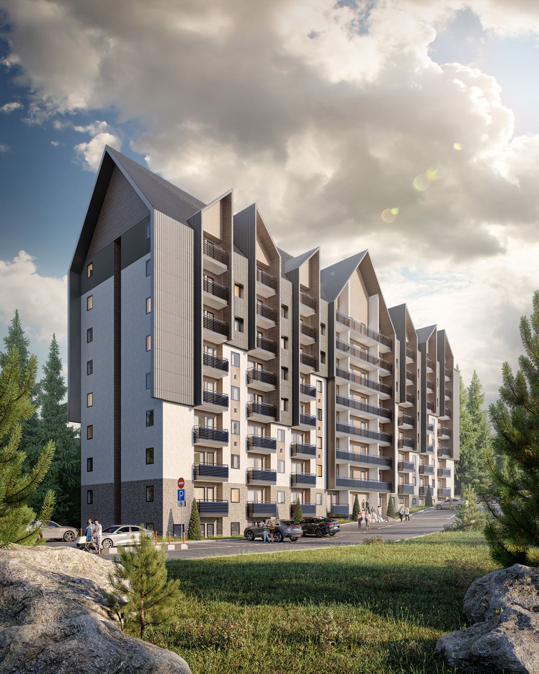 Zlatibor. Design+Visualisation. Monte Casa